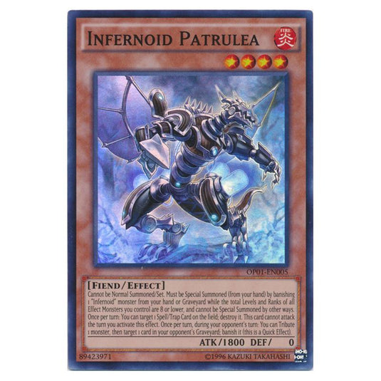 Yu-Gi-Oh! - OTS Tournament Pack 1 - Infernoid Patrulea (Super Rare) OP01-EN005
