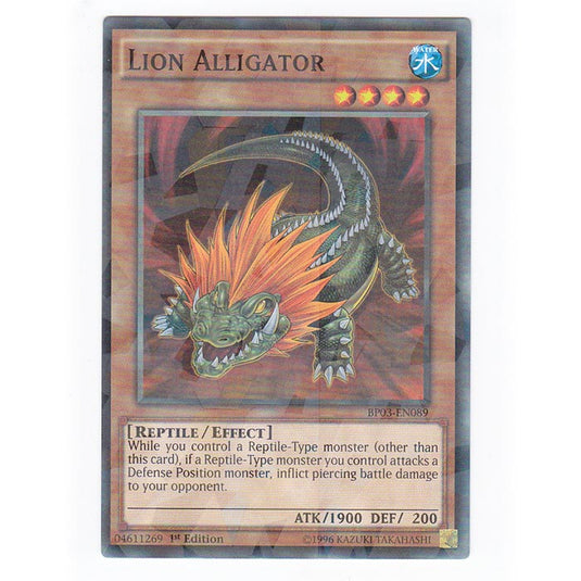 Yu-Gi-Oh! - Battle Pack 3 - Lion Alligator - 89/237 (Foil)
