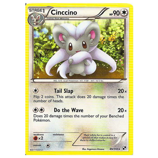 Pokemon - Black & White - Cinccino 89/114