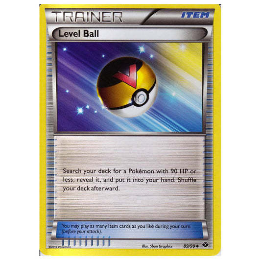 Pokemon - Black & White - Next Destinies - Level Ball 89/99