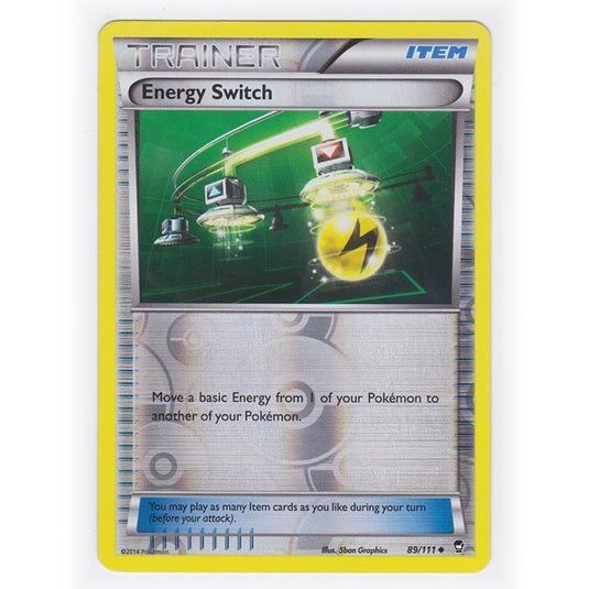 Pokemon - XY Furious Fists - (Reverse Holo) - Energy Switch - 89/111