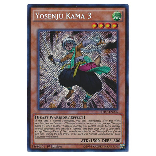 Yu-Gi-Oh! - The Secret Forces - Yosenju Kama 3 (Secret Rare) THSF-EN005
