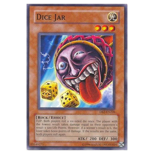 Yu-Gi-Oh! - Dark Beginning 2 - Dice Jar (Common) DB2-EN226