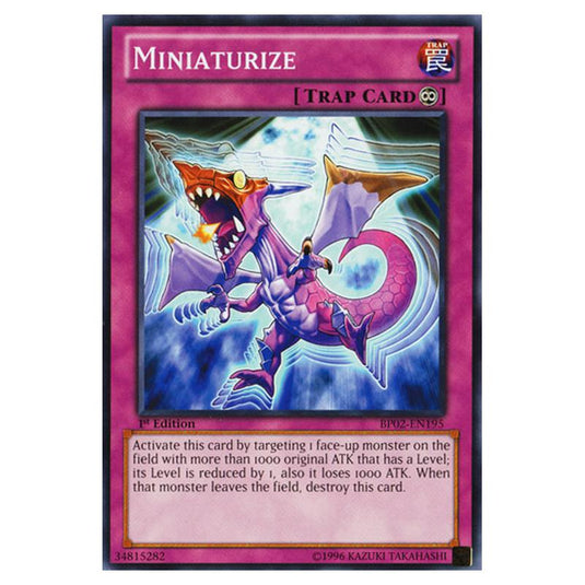 Yu-Gi-Oh! - Battle Pack 2 - War of the Giants - Miniaturize (Common) BP02-EN195