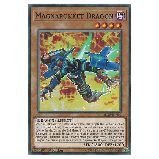 Yu-Gi-Oh! - Structure Deck - Rokket Revolt - Magnarokket Dragon (Common) SDRR-EN009