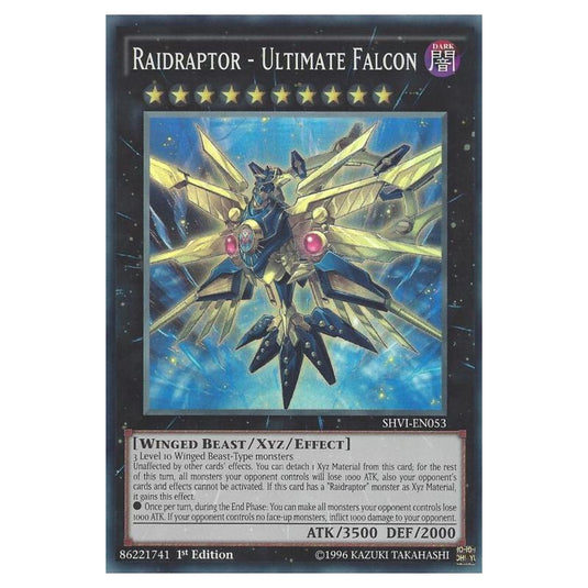 Yu-Gi-Oh! - Shining Victories - Raidraptor - Ultimate Falcon (Super Rare) SHVI-EN053
