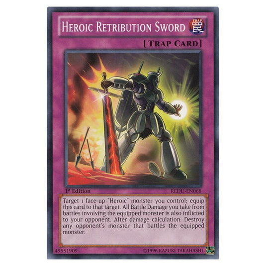 Yu-Gi-Oh! - Return of the Duelist - Heroic Retribution Sword (Common) REDU-EN068
