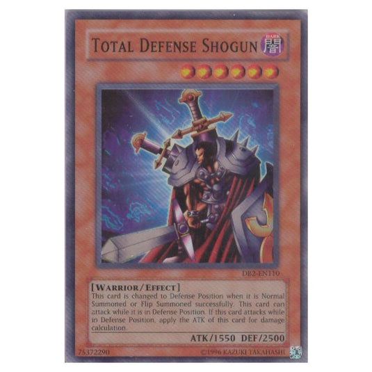 Yu-Gi-Oh! - Dark Beginning 2 - Total Defense Shogun (Super Rare) DB2-EN110