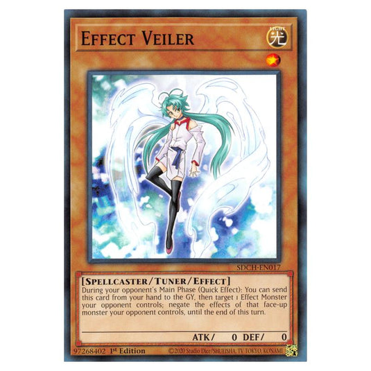 Yu-Gi-Oh! - Structure Deck - Spirit Charmers - Effect Veiler (Common) SDCH-EN017