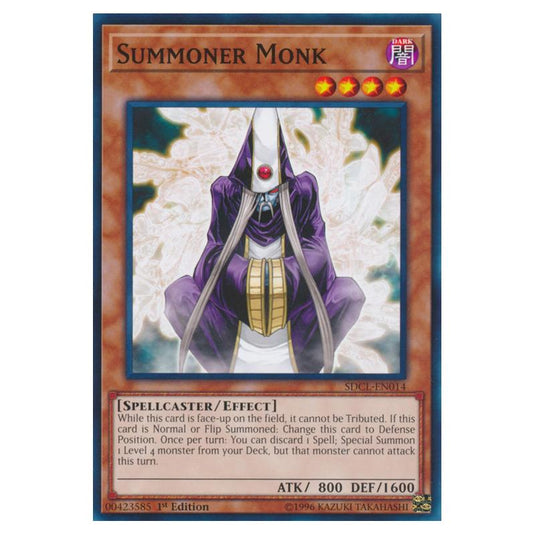 Yu-Gi-Oh! - Structure Deck - Cyberse Link - Summoner Monk (Common) SDCL-EN014