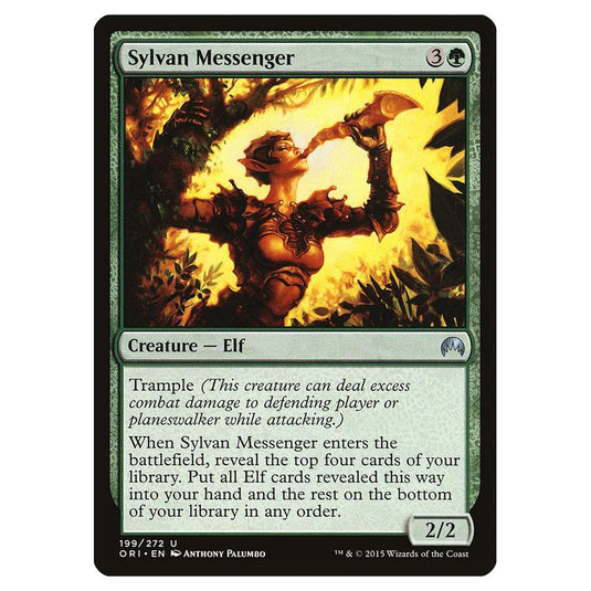 Magic The Gathering - Magic Origins - Sylvan Messenger - 199/272