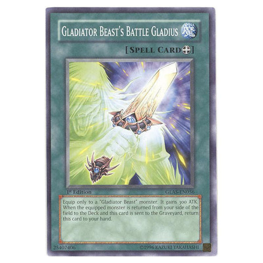 Yu-Gi-Oh! - Gladiator\'s Assault - Gladiator Beast\'s Battle Gladius (Common) GLAS-EN056