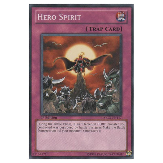 Yu-Gi-Oh! - Legendary Collection 2 - The Duel Academy Years Mega Pack - Hero Spirit (Common) LCGX-EN117