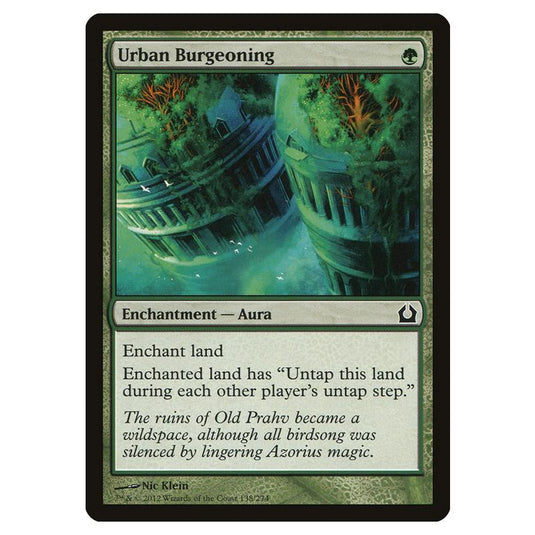 Magic The Gathering - Return To Ravnica - Urban Burgeoning - 138/274