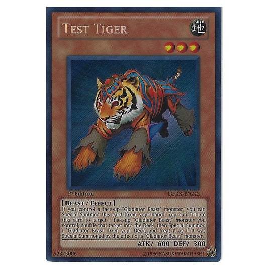 Yu-Gi-Oh! - Legendary Collection 2 - The Duel Academy Years Mega Pack - Test Tiger (Secret Rare) LCGX-EN242
