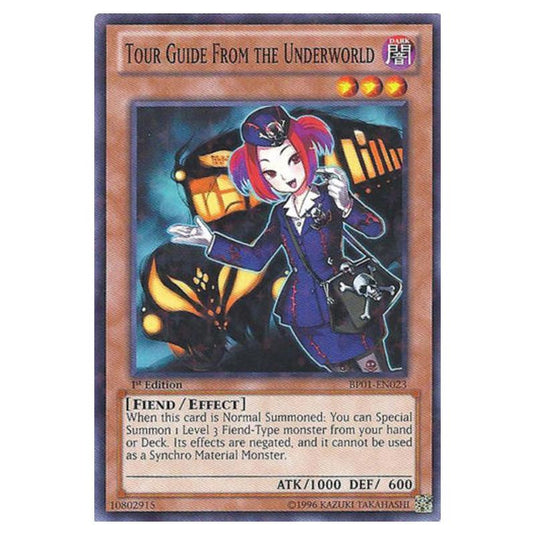 Yu-Gi-Oh! - Battle Pack - Epic Dawn - Tour Guide From the Underworld (Starfoil Rare) BP01-EN023