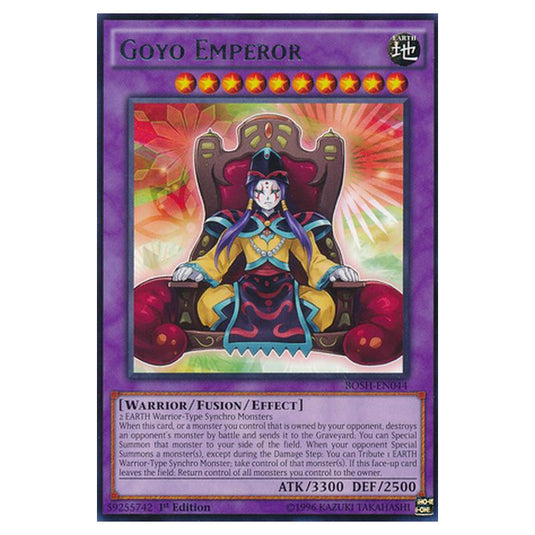 Yu-Gi-Oh! - Breakers of Shadow - Goyo Emperor (Rare) BOSH-EN044