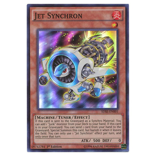 Yu-Gi-Oh! - Synchron Extreme Structure Deck - Jet Synchron (Super Rare) SDSE-EN001