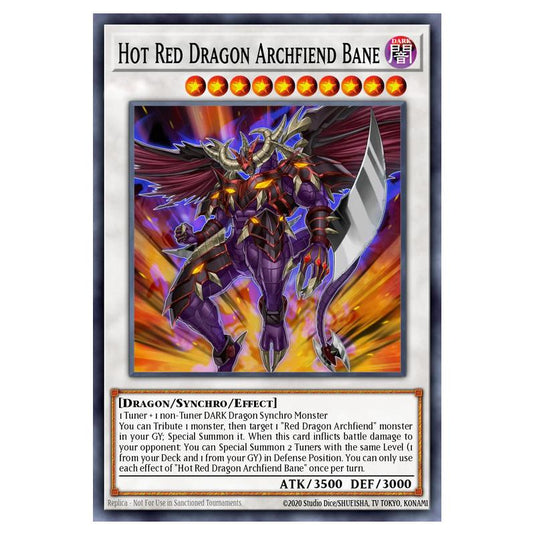 Yu-Gi-Oh! - Structure Deck - The Crimson King - Hot Red Dragon Archfiend Bane (Common) SDCK-EN043