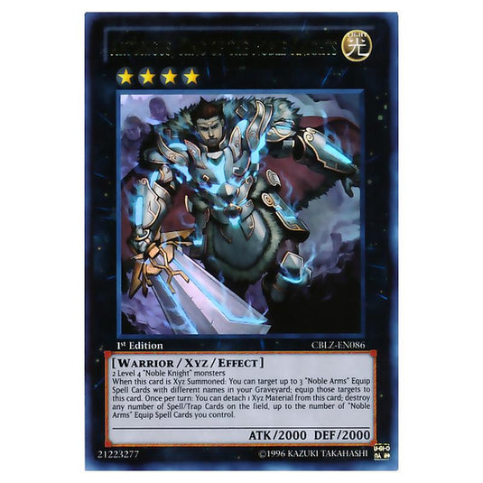 Yu-Gi-Oh! - Cosmo Blazer - Artorigus, King of the Noble Knights (Ultra Rare) CBLZ-EN086