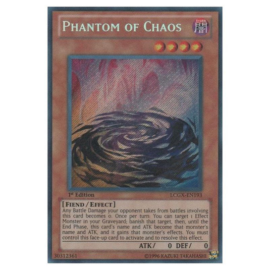 Yu-Gi-Oh! - Legendary Collection 2 - The Duel Academy Years Mega Pack - Phantom of Chaos (Secret Rare) LCGX-EN193