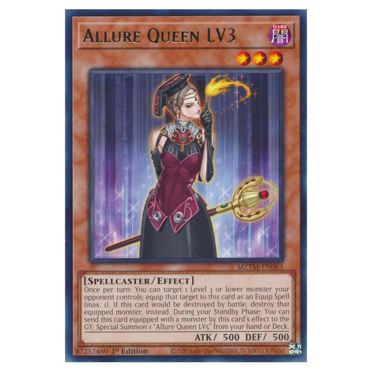 Yu-Gi-Oh! - Maze of the Master - Allure Queen LV3 (Rare) MZTM-EN063