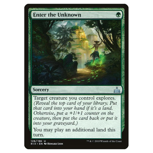 Magic The Gathering - Rivals Of Ixalan - Enter The Unknown - 128/196 (Foil)