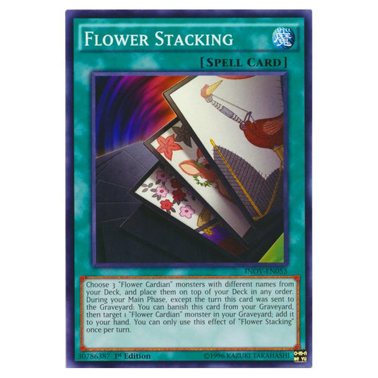 Yu-Gi-Oh! - Invasion - Vengeance - Flower Stacking (Common) INOV-EN055