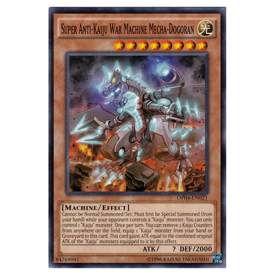 Yu-Gi-Oh! - OTS Tournament Pack 4 - Super Anti-Kaiju War Machine Mecha-Dogoran (Common) OP04-EN021