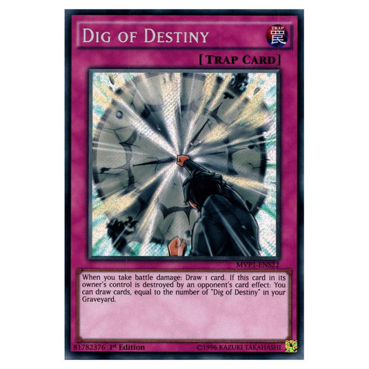 Yu-Gi-Oh! - Yu-Gi-Oh! The Dark Side of Dimensions Movie Pack Secret Edition - Dig of Destiny (Secret Rare) MVP1-ENS22