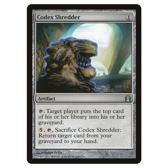Magic The Gathering - Return To Ravnica - Codex Shredder - 228/274