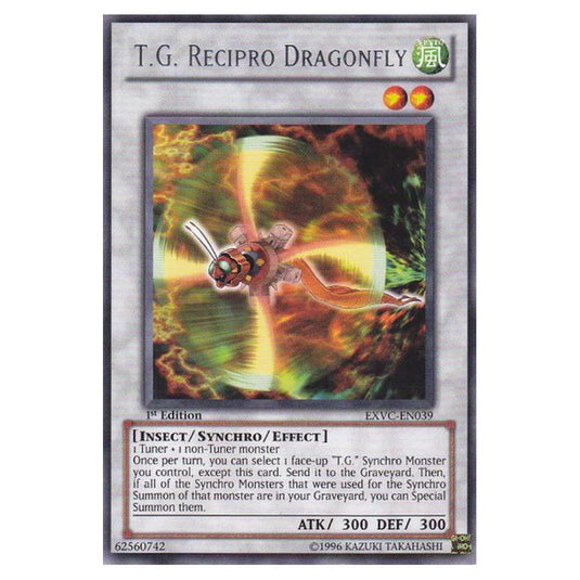 Yu-Gi-Oh! - Extreme Victory - T.G. Recipro Dragonfly (Rare) EXVC-EN039