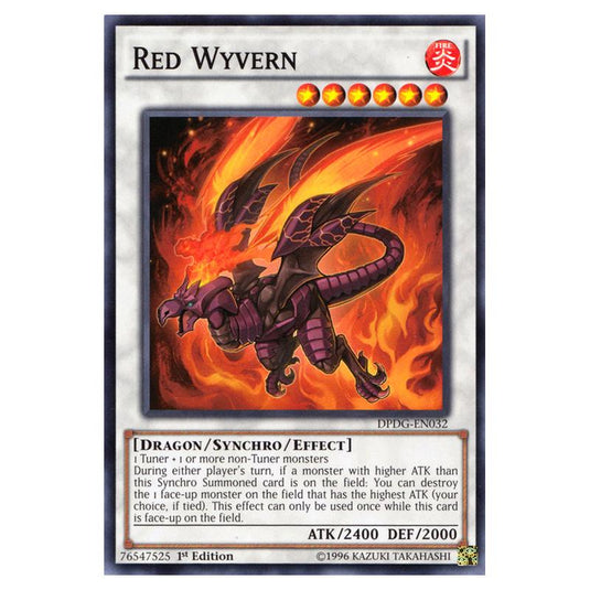 Yu-Gi-Oh! - Duelist Pack - Dimensional Guardians - Red Wyvern (Common) DPDG-EN032