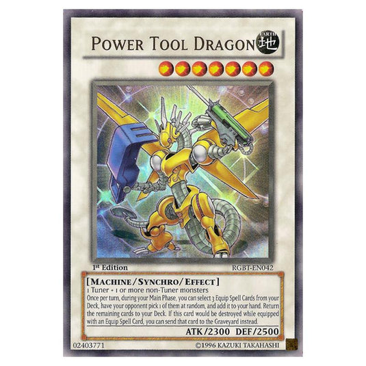 Yu-Gi-Oh! - Raging Battle - Power Tool Dragon (Ultra Rare) RGBT-EN042