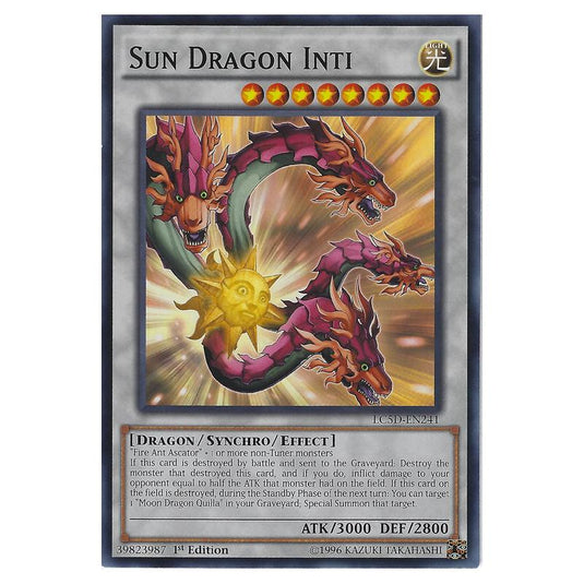Yu-Gi-Oh! - Legendary Collection 5D's Mega Pack - Sun Dragon Inti (Common) LC5D-EN241