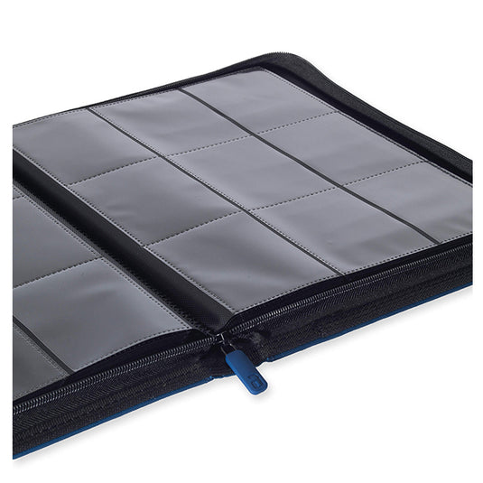 Vault X - 9-Pocket Exo-Tec® - Zip Binder - Blue