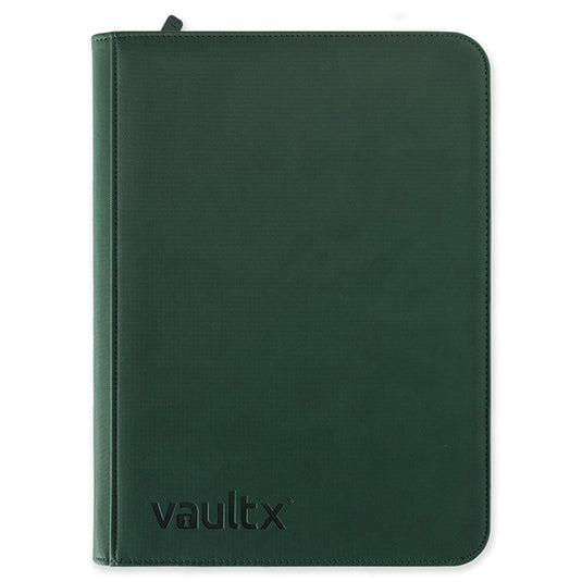 Vault X - 9-Pocket Exo-Tec® - Zip Binder - Green
