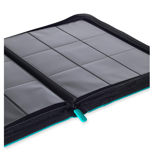 Vault X - 9-Pocket Exo-Tec® - Zip Binder - Teal