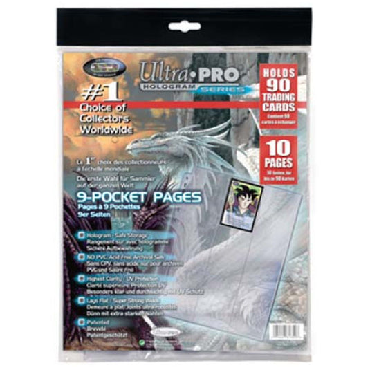 Ultra Pro - 9-Pocket Platinum Page Refill Pack (10-pack)