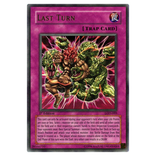 Yu-Gi-Oh! - Legacy of Darkness - Last Turn (Ultra Rare) LOD-099