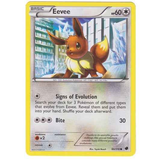 Pokemon - Black & White - Plasma Freeze - Eevee - 90/116