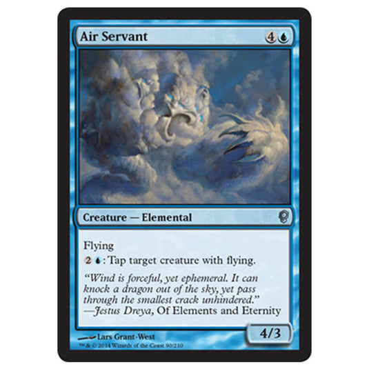 Magic the Gathering - Conspiracy - Air Servant - 90/210