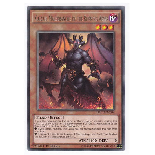Yu-Gi-Oh! - The New Challengers - Calcab Malebranche of the Burning Abyss - 84/99