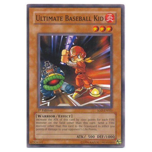 Yu-Gi-Oh! - Soul of the Duelist - Ultimate Baseball Kid (Common) SOD-EN021