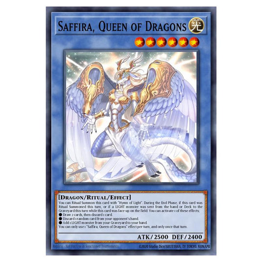 Yu-Gi-Oh! - OTS Tournament Pack 24 - Saffira, Queen of Dragons (Common) OP24-EN021