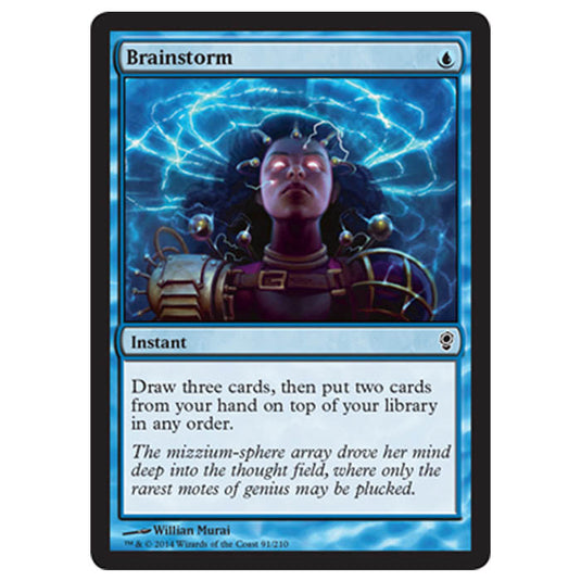 Magic the Gathering - Conspiracy - Brainstorm - 91/210