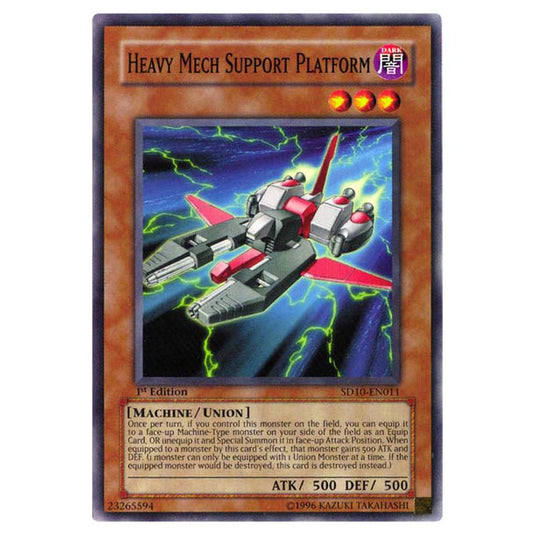 Yu-Gi-Oh! - Structure Deck - Machine Re-Volt - Heavy Mech Support Platform (Common) SD10-EN011