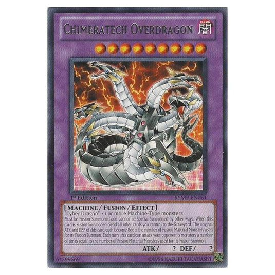 Yu-Gi-Oh! - Ra Yellow Mega Pack - Chimeratech Overdragon (Rare) RYMP-EN061
