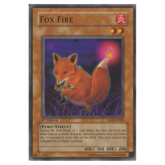 Yu-Gi-Oh! - Rise of Destiny - Fox Fire (Common) RDS-EN029