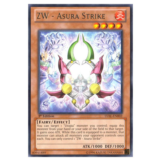 Yu-Gi-Oh! - Legacy of the Valiant - ZW - Asura Strike (Rare) LVAL-EN002